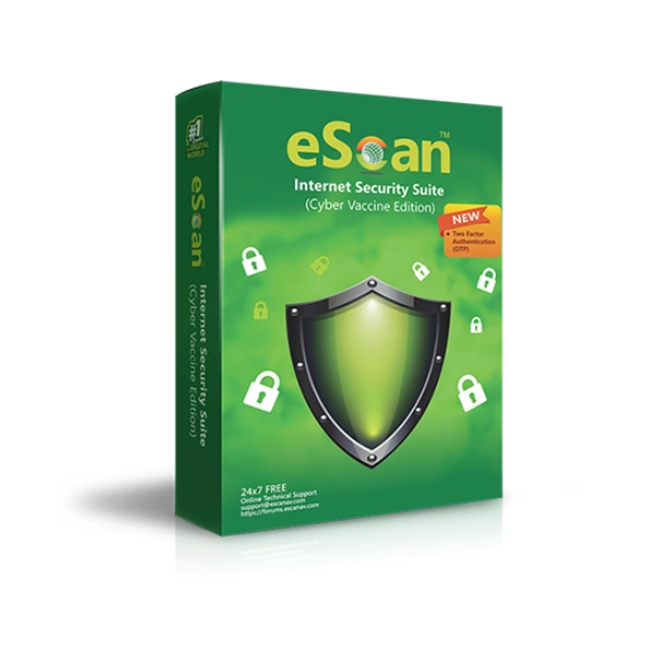 eScan Internet Security | 1 User | 1 Year | Digital License