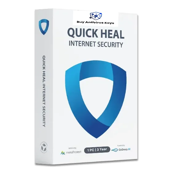 Quick Heal Internet Security | 1 User | 3 Years | Digital License