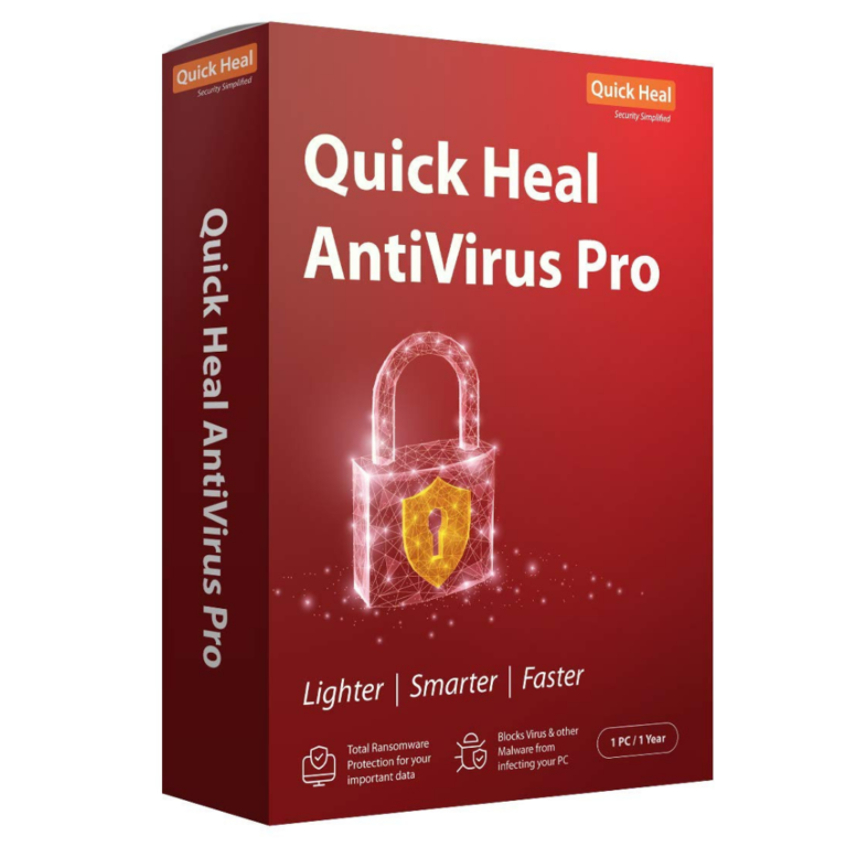 Quick Heal Antivirus Pro | 1 User | 1 Year | Digital License