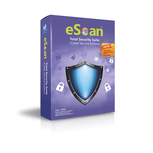 eScan Total Security | 1 User | 1 Year | Digital License