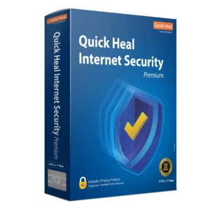 Quick Heal Internet Premium Security | 3 Users | 1 Year | Digital License