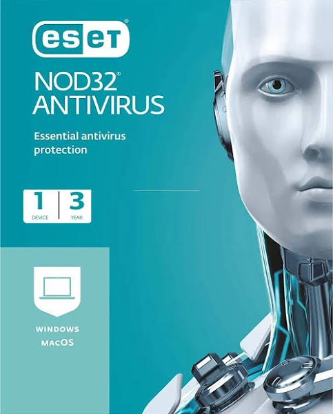 Eset NOD32 Antivirus Latest Version - 1 PC, 3 Years Email Delivery