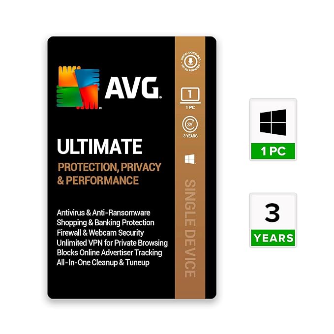 AVG Ultimate Multi Device 1 User 3 Years