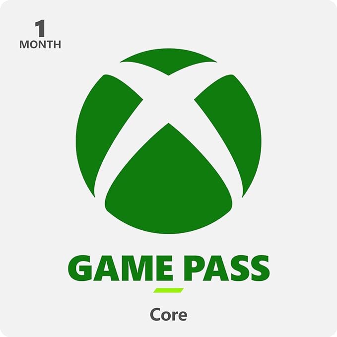 Xbox Game Pass Core 1 Month Membership (Digital Code)