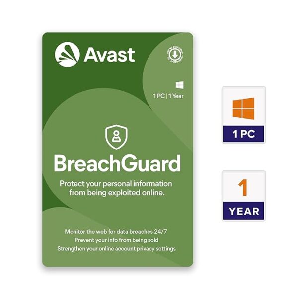 Avast Breach Guard 1 User 1 Year