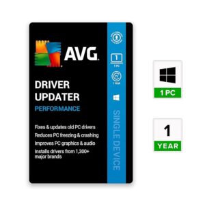 AVG Driver Update Windows 1 Device 1 Year