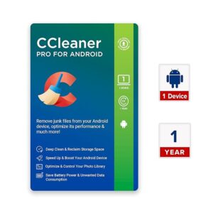 CCleaner Pro for Android  1 Device 1 Year