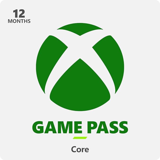 Xbox Game Pass Core 12 Months Membership (Digital Code)