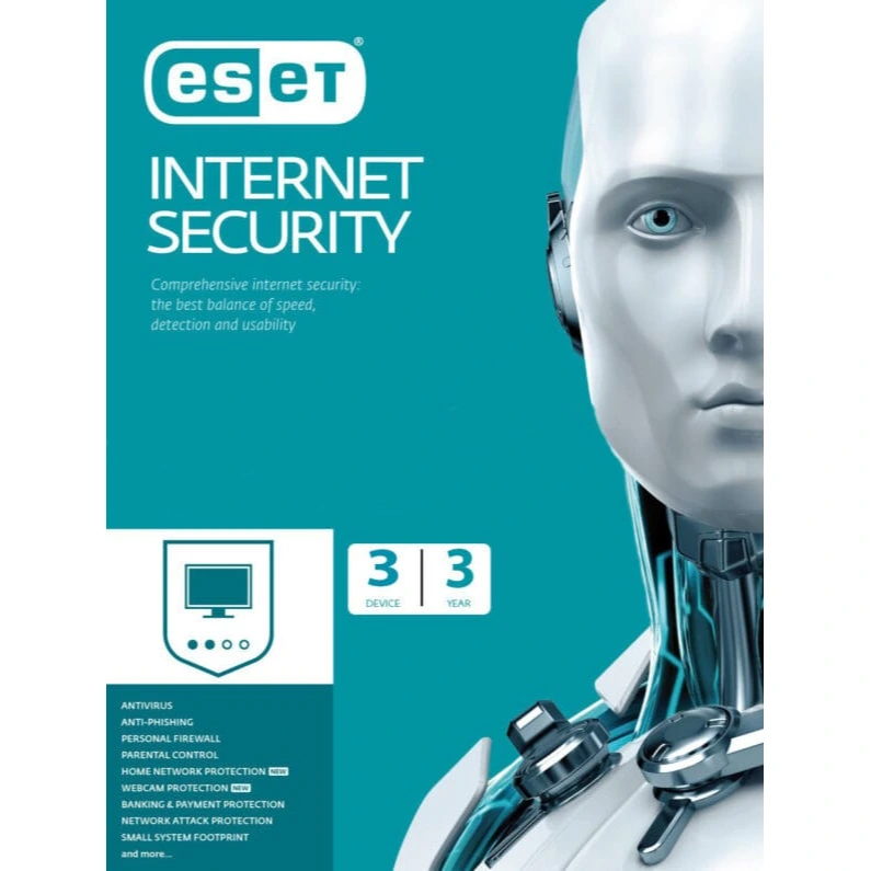 ESET Internet Security 3 PC 3 Years Email Delivery