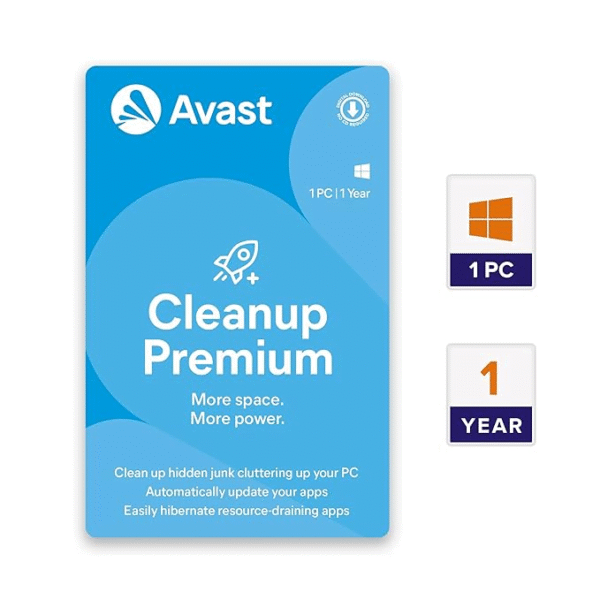 Avast Cleanup Premium 1 Device, 1 Year Subscription | Email Delivery