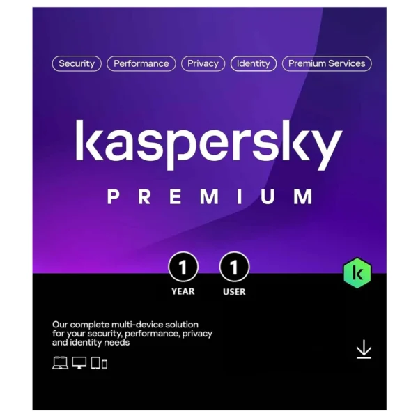 Kaspersky Premium 1 Device, 1 Year | Email Delivery