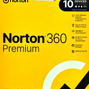 Norton 360 Premium 10 Devices, 3 Years | Email Delivery
