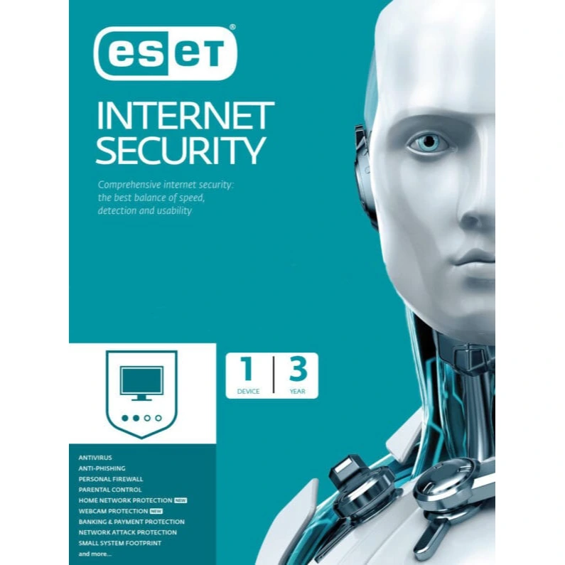 ESET Internet Security 1 PC 3 Years Latest Versions Instant Email Delivery
