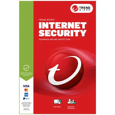Trend Micro Internet Security 1 Device, 1 Year | Windows, Mac, Android, iOS | Email Delivery