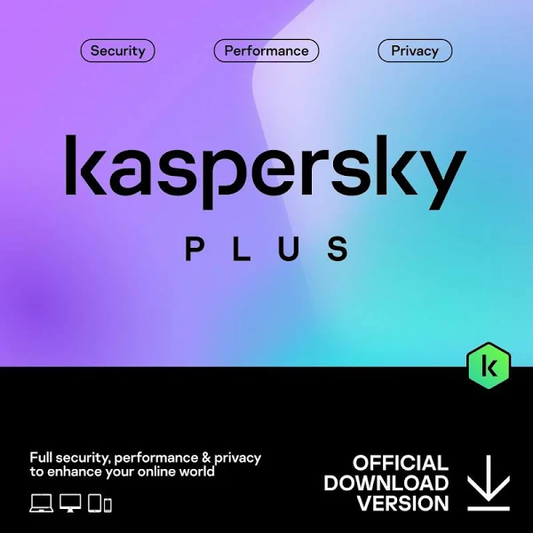 Kaspersky Plus 3 Users, 1 Year | Instant Email Delivery