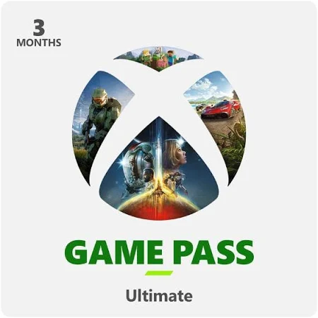 Xbox Game Pass Ultimate 3 Month Membership (Digital Code)